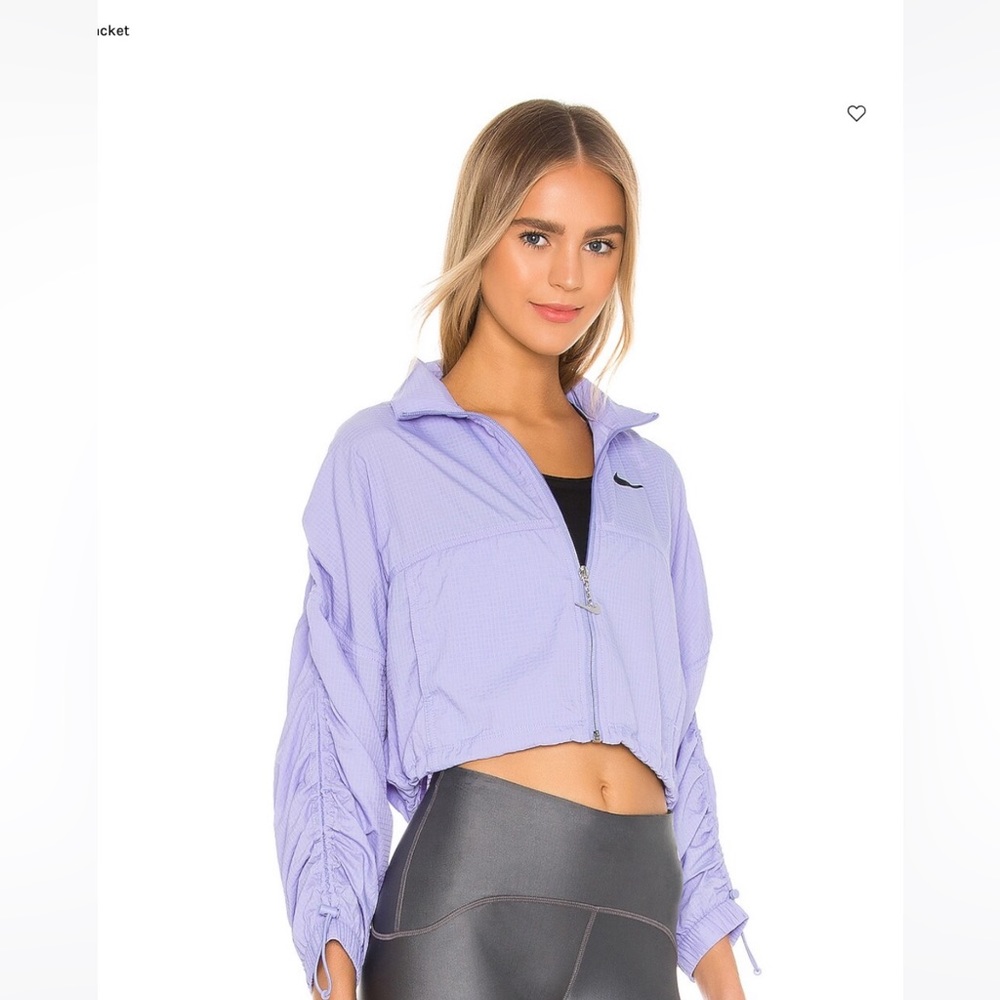 Swoosh woven jacket
